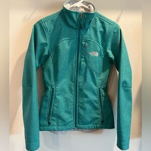 The North Face Turquoise Full-Zip Jacket